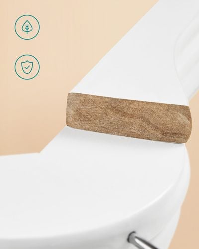 Wieszaki drewno białe 10szt - CRW03W10 na Arena.pl