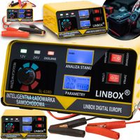 PROSTOWNIK SAMOCHODOWY DO AKUMULATORÓW 24V 12V 20A POLSKIE MENU