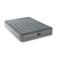 materac welurowy dmuchany z wbudowaną pompką usb 152 x 203 x 30 cm intex