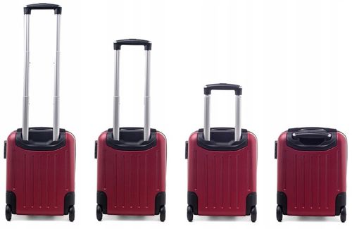 Mała walizka podróżna kabinowa BAGAŻ PODRĘCZNY RGL 40X30X20 KÓŁKA TORBA ABS na Arena.pl