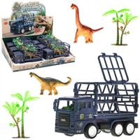 auto klatka z dinozaurami 14 x 9 x 6cm a-1796