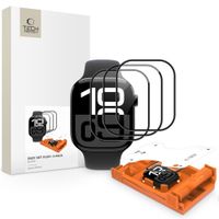 szkło hybrydowe tech-protect easy set flex+ 3-pack apple watch 10 /