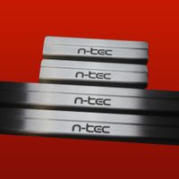 Listwa progowa NISSAN QASHQAI MK1 N-TEC Stal nierdzewna 304 mat 4szt