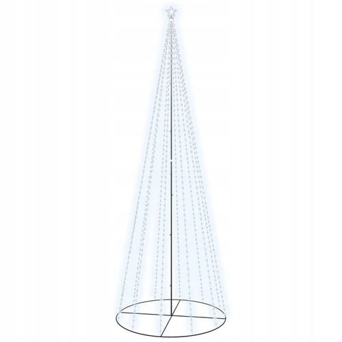 ZEWNĘTRZNA CHOINKA LAMPKI LED DEKORACJA Świąteczna Ozdoba 732 LED 160x500cm na Arena.pl