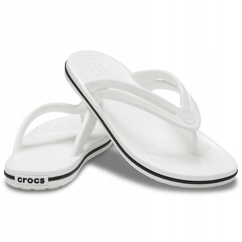 Crocs klapki Crocband Flip W białe r.41 na Arena.pl
