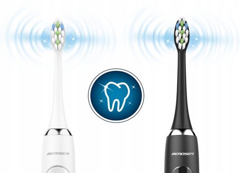 2x SZCZOTECZKA SONICZNA ELEKTRYCZNA DO ZĘBÓW ZESTAW BERDSEN DUO 6 na Arena.pl