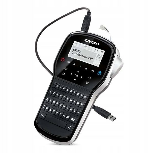 Drukarka etykiet DYMO LabelManager LM280 zestaw walizkowy + 2 taśmy zdjęcie 4