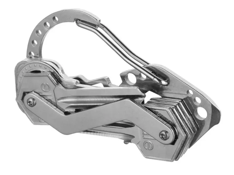 Brelok do kluczy karabińczyk survival multi-tool zdjęcie 10