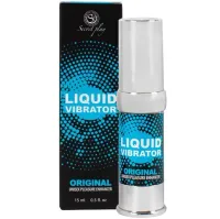 secret play wibrator w płynie unisex żel intymny 15 ml airless vegan