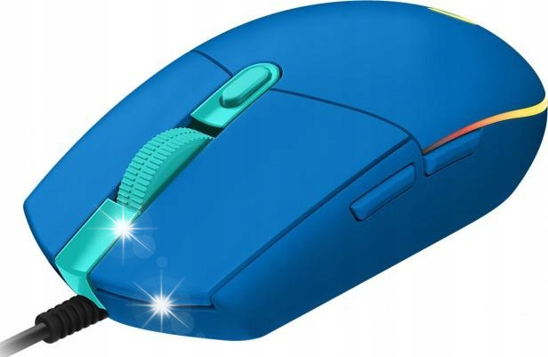 Mysz przewodowa LOGITECH G102 Lightsync Niebieski zdjęcie 1