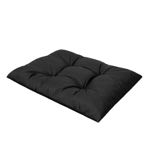 Legowisko dla psa "Puffy", kolor czarny w łapki, rozmiar M na Arena.pl