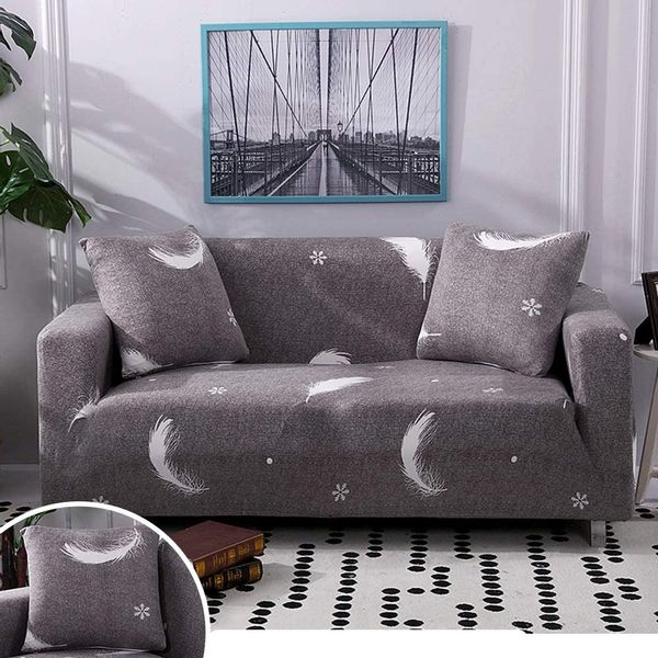 POKROWIEC NA SOFĘ KANAPĘ NAROŻNIK ELASTYCZNY 90-140 CM 1OS zdjęcie 5