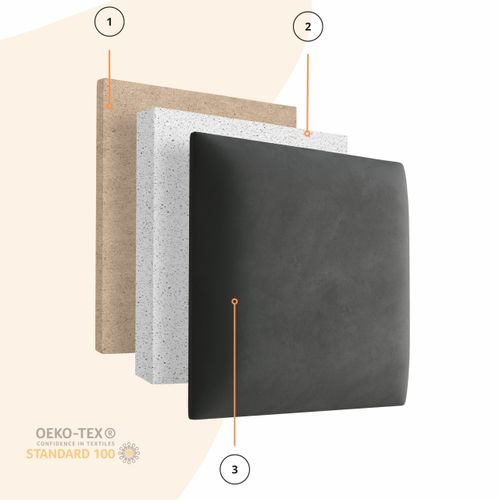 PANELE ŚCIENNE TAPICEROWANE 50cm x 50cm MAGIC VELVET 2260 na Arena.pl