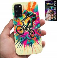 ETUI DO SAMSUNG GALAXY A31 - ROWERY BMX TRIKI SPORTY WYCZYNOWE +SZKŁO