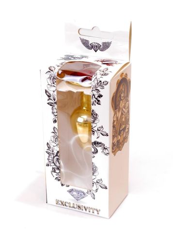 Plug-Jewellery Gold Plug- Red na Arena.pl