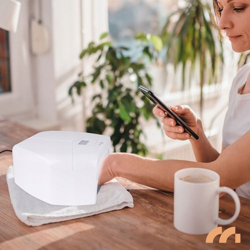 LAMPA DO PAZNOKCI UV DUAL LED DO HYBRYD ŻELI MANICURE PEDICURE 268W LUSTRO na Arena.pl