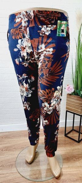 ALLADYNKI SPODNIE HAREMKI -plus size -BAWEŁNA -727 zdjęcie 3