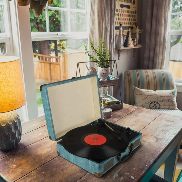 Gramofon Mersoco M435 33/45/78 BLUETOOTH AUX RCA zdjęcie 7
