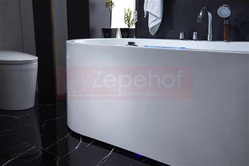 PIĘKNA OWALNA WANNA Z HYDROMASAŻEM 170X80 z 1 ODLEW GRZAŁKA zdjęcie 9