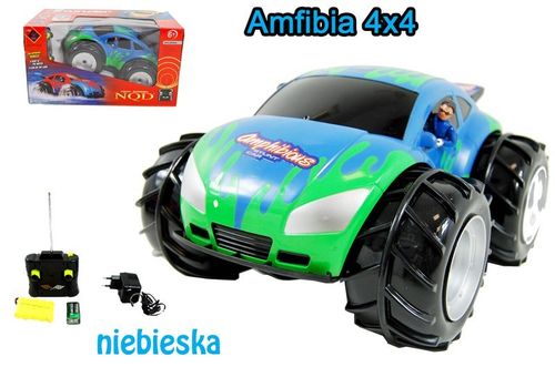 Amfibia NIEBIESKO-ZIELONA 4x4 pilot stoys na Arena.pl