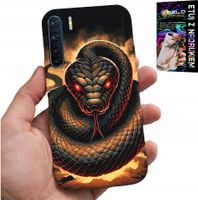 ETUI DO OPPO A91 - WĄŻ, WĘŻE KOBRA GRZECHOTNIK CASE + FOLIA