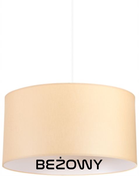 Lampa wisząca ABAŻUR BIAŁA 30cm LED zdjęcie 4