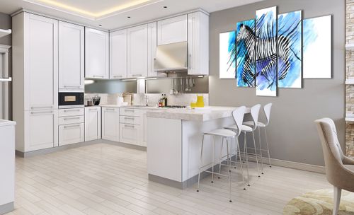 Obraz Na Płótnie - Zebra Rysunek - 150X100 Cm - Ea150X100-2986 na Arena.pl