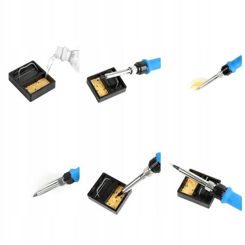 Zestaw Lutowniczy LUTOWNICA PRECYZYJNA 80W WYŚWIETLACZ LCD Walizka na Arena.pl