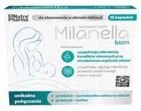 Milanella Biom probiotyk prebiotyk dla kobiet karmiących piersią 15kapsułek