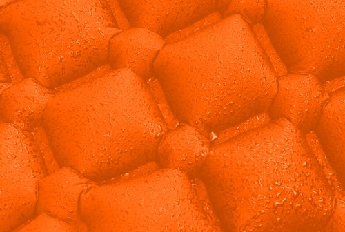 Materac dwuosobowy pomarańczowy na Arena.pl