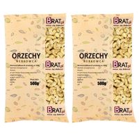 Orzechy NERKOWCA 1kg (2x500g) Wysoka JAKOŚĆ Produkt NATURALNY