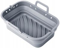 ZESTAW 2x WKŁAD SILIKONOWY PIECZENIA FRYTKOWNICY Beztłuszczowej 22 x 14 cm