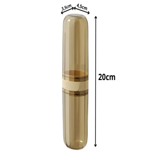 Etui pojemnik na szczoteczkę pastę do zębów turystyczny podróżny futerał na Arena.pl