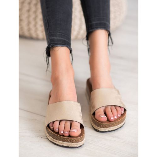 Modne Złote Klapki r.36 na Arena.pl