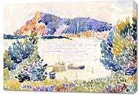 Obraz 100x70cm Cap Nègre, Henri-Edmond Cross Vintage do Salonu