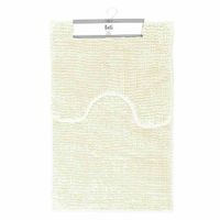 BATHMAT/AH/BATI/SET/WHITE/50X80+40X50