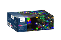 LAMPKI CHOINKOWE 50 LED MULTIKOLOR NA BATERIE