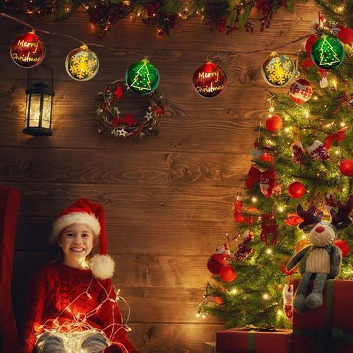 Łańcuch Girlanda Świetlna 20Led Na Boże Narodzenie Na Baterie4.1 m z pilot na Arena.pl