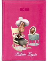 PERSONALIZOWANY PLANER kalendarz A4 2026 TYGODNIOWY dla babci imię napis