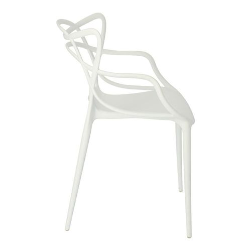 Krzesło Lexi białe insp. Master chair na Arena.pl