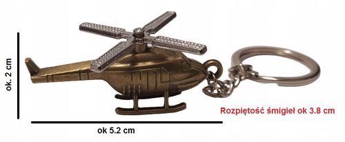 Breloczek Helikopter Śmigłowiec Wojsko Dęblin Hit na Arena.pl