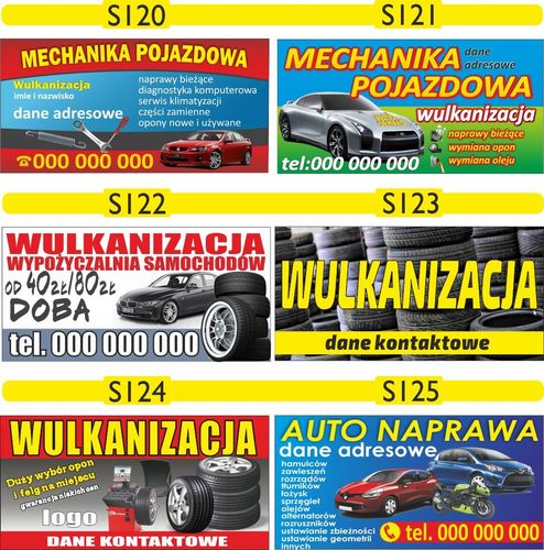 Reklama Naklejka na samochód SAMOCHODY UŻYWANE na Arena.pl