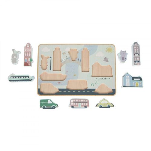Puzzle miasto Little Dutch na Arena.pl