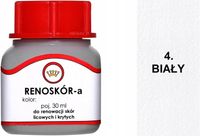 BIAŁA FARBA RENOWATOR DO SKÓRY ADIDASÓW SNEAKERSÓW RENOSKÓR WILBRA +