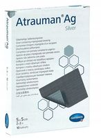 Atrauman Ag 5cm x 5cm opatrunek Hartmann 10szt