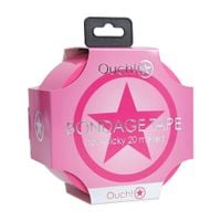 pvc non-stick tape - 20 m - pink