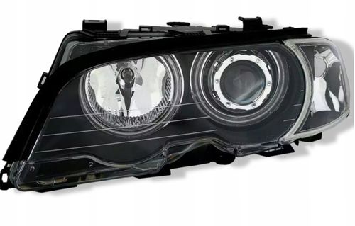 LAMPY Reflektory Do BMW E46 COUPE CABRIO Od 1999 Do 2003 BIAŁE RINGI CCF na Arena.pl