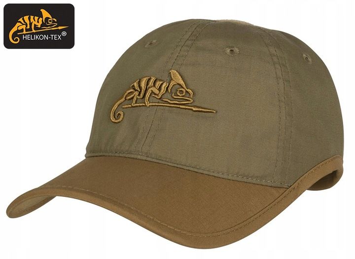 Czapka z Daszkiem HELIKON LOGO Bejsbolówka Regulowana Adaptive Green/Coyote zdjęcie 9