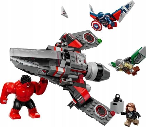 76292 - lego super heroes - kapitan ameryka kontra czerwony hulk — bitwa na Arena.pl