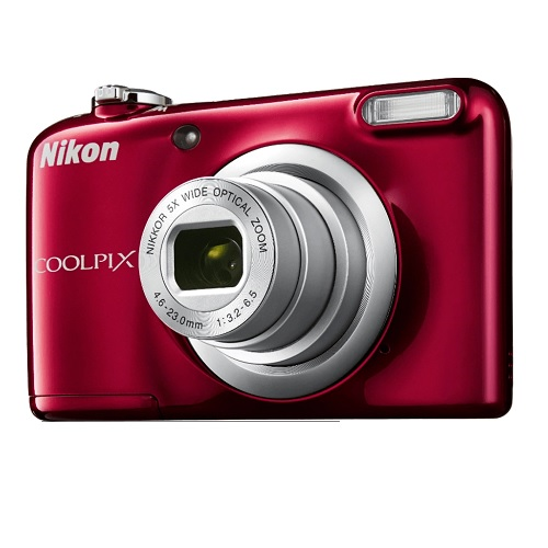 Aparat Nikon Coolpix A10 czerwony na Arena.pl